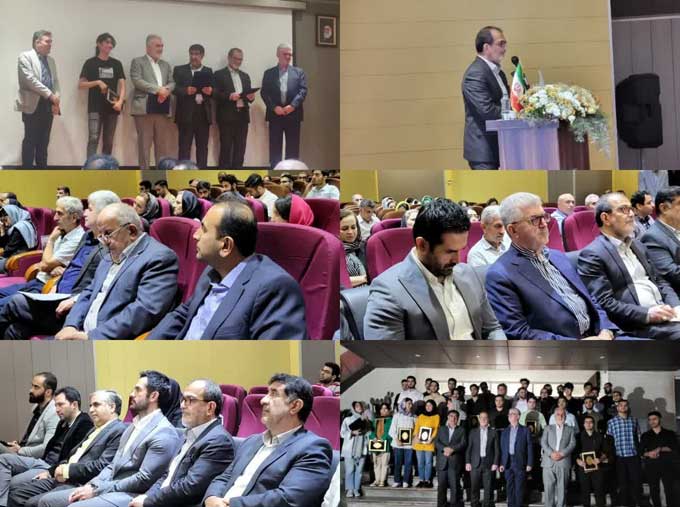 Honoring the top-ranking participants of the 2022 entrance exam in Amol County.